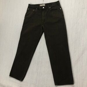 Levi's 550 Relaxed Fit Jeans Mens W38 L30 Olive Green Denim‎ Pants